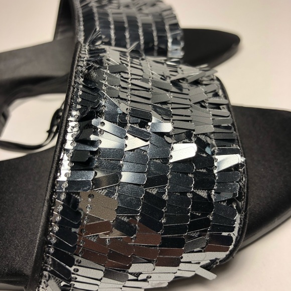 Zara Sequin Sandals - Picture 3 of 6